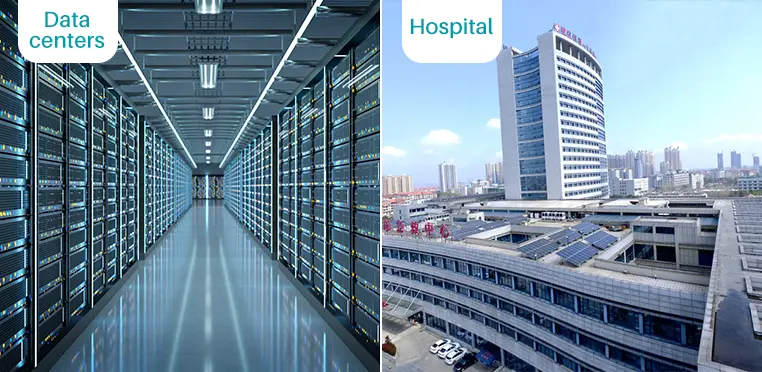 Application of 261kwh liquid cooled energy storage system in data center and hospital